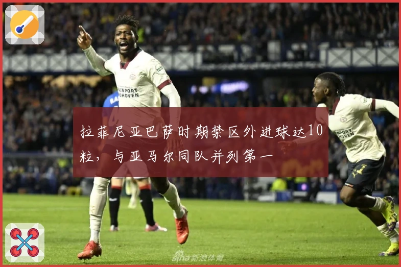 拉菲尼亚巴萨时期禁区外进球达10粒，与亚马尔同队并列第一